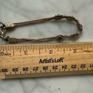 Silver and Gold Tone Bracelet